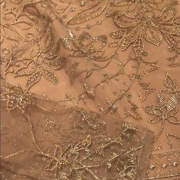 BCBGMAXAZRIA Bare Pink maxi dress, size 6,new - Picture 2 of 6